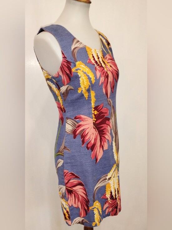 Pineapple Juice Dresses & Skirts - HAWAIIAN BARK CLOTH SUMMER DRESS